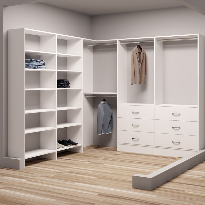 Rebrilliant Belle Closet System Wayfair